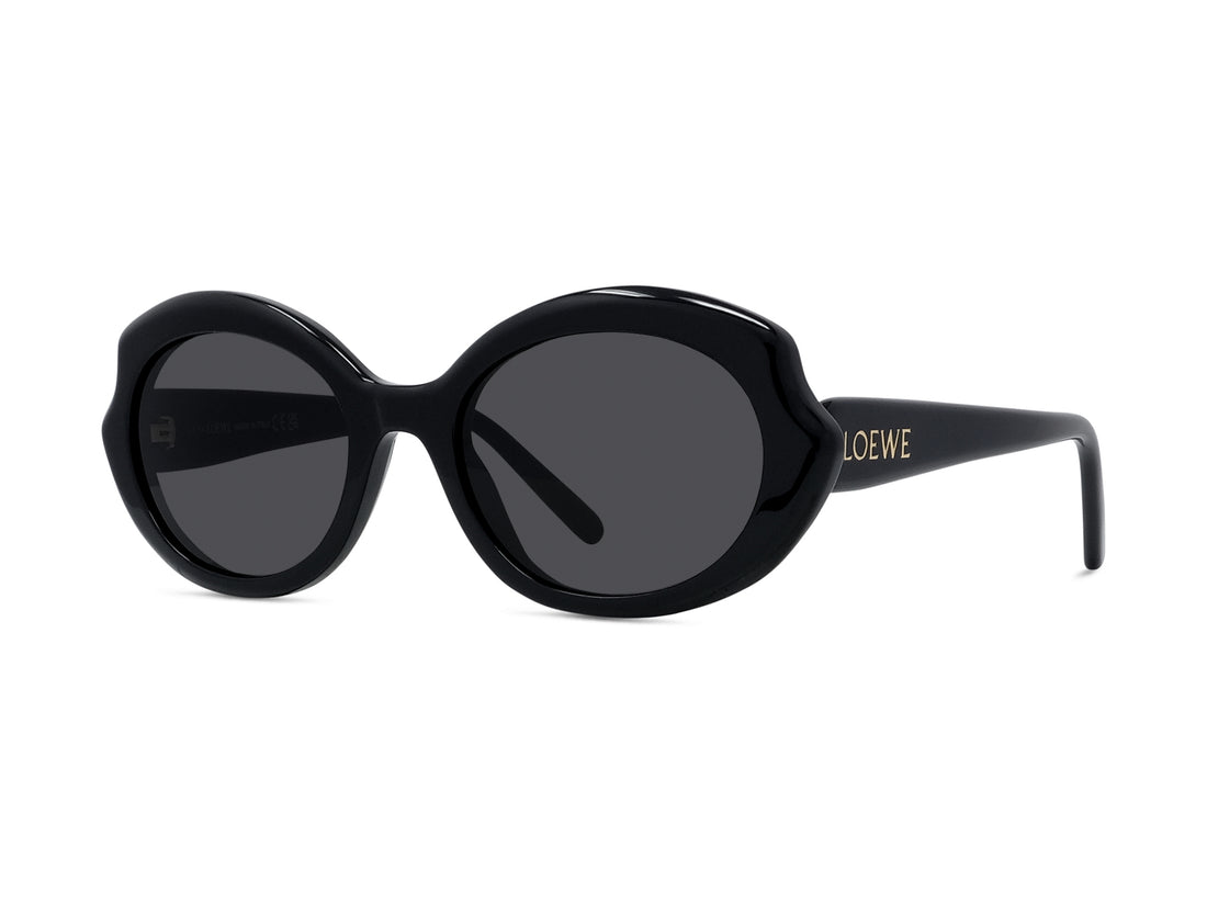 Óculos de sol loewe slim lw40147i 01a black geometric femenino tamanho 54mm - Vista principal