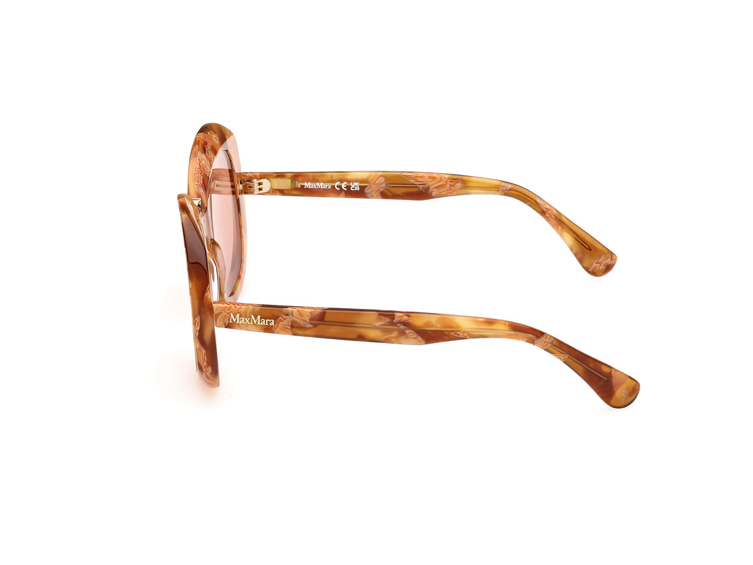 Sonnenbrillen maxmara mm0087 56e havana femenino größe 55mm - Detailansicht