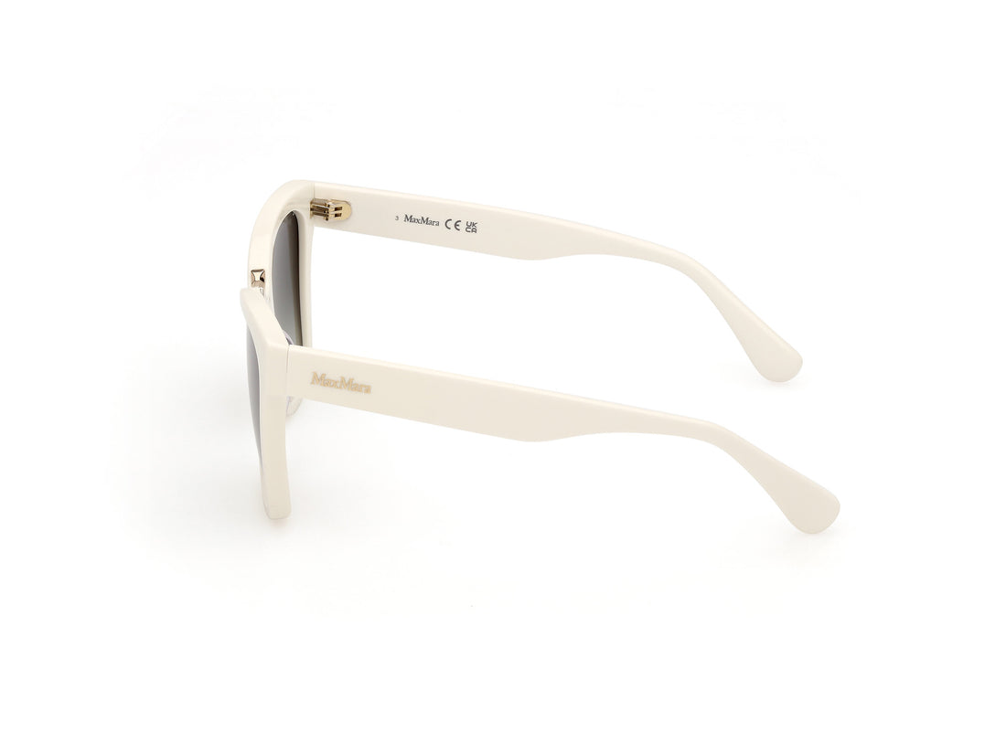 Sonnenbrillen maxmara mm0089 21p blanco femenino größe 55mm - Detailansicht