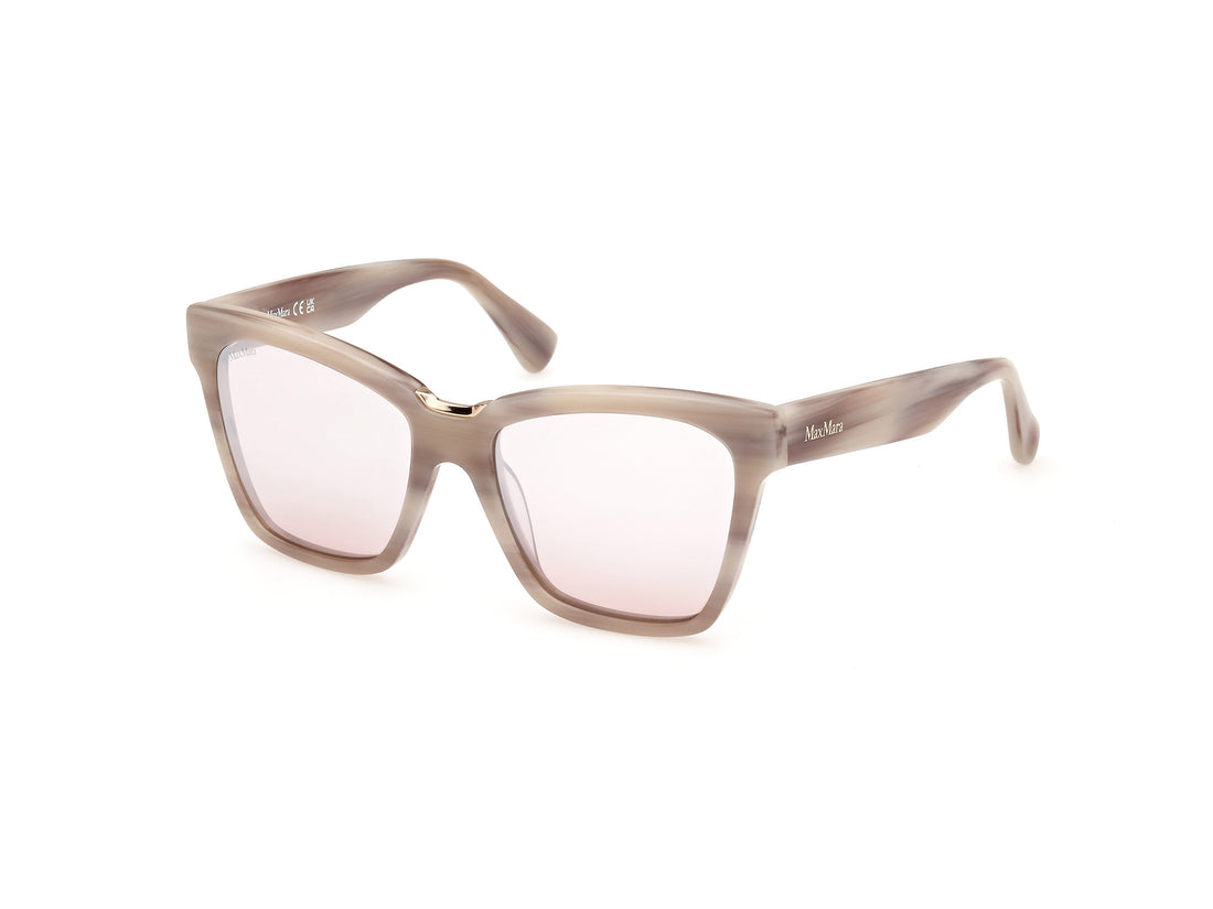 Sonnenbrillen maxmara mm0089 60g beige femenino größe 53mm - Hauptansicht