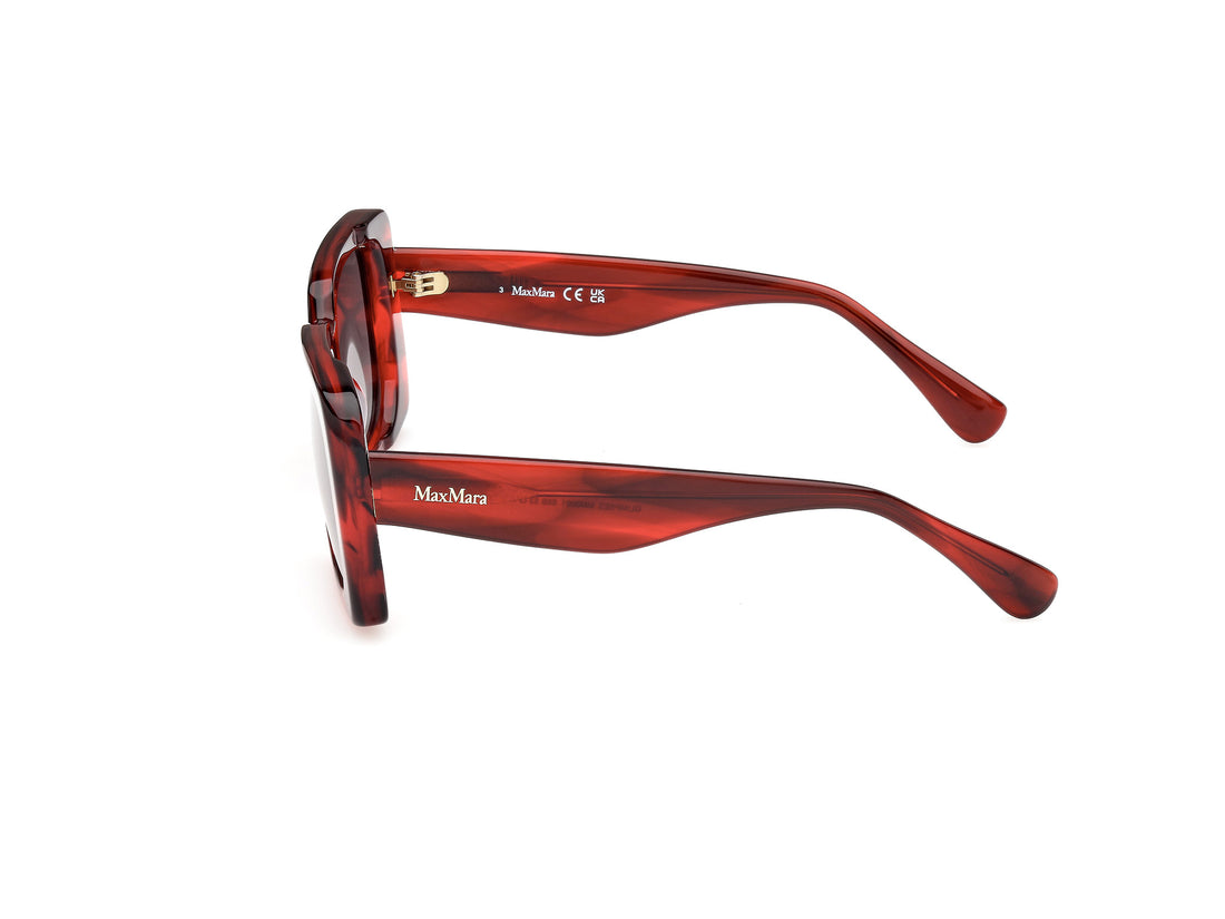Sonnenbrillen maxmara mm0091 68b rojo femenino größe 53mm - Detailansicht