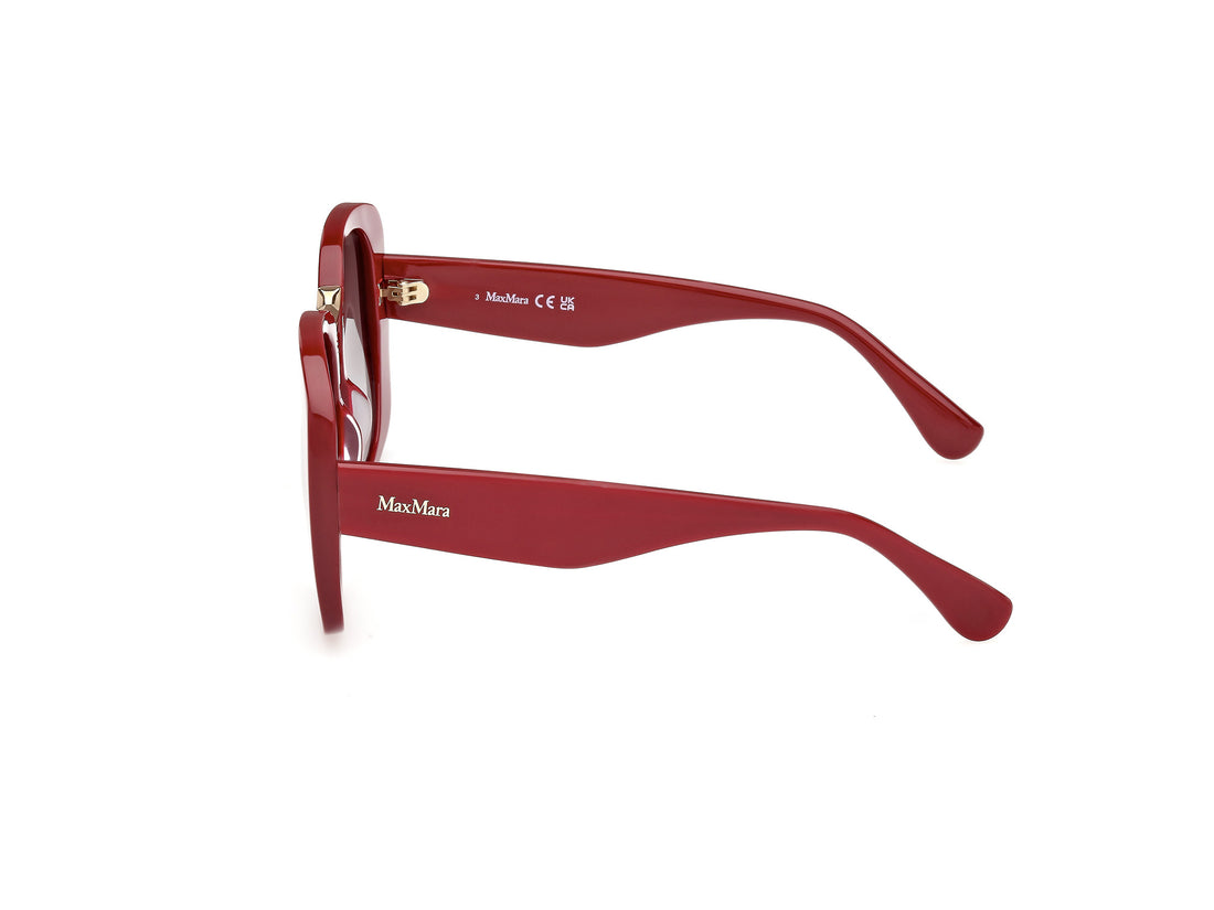 Sonnenbrillen maxmara mm0092 69b rojo femenino größe 55mm - Detailansicht