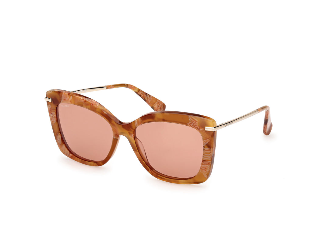 Sonnenbrillen maxmara mm0101 beth1 56e havana butterfly femenino größe 55mm - Hauptansicht