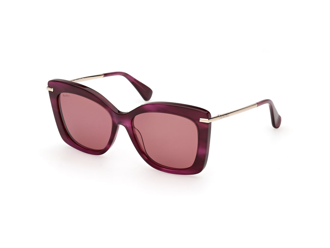 Sonnenbrillen maxmara mm0101 beth1 83w morado butterfly femenino größe 55mm - Hauptansicht