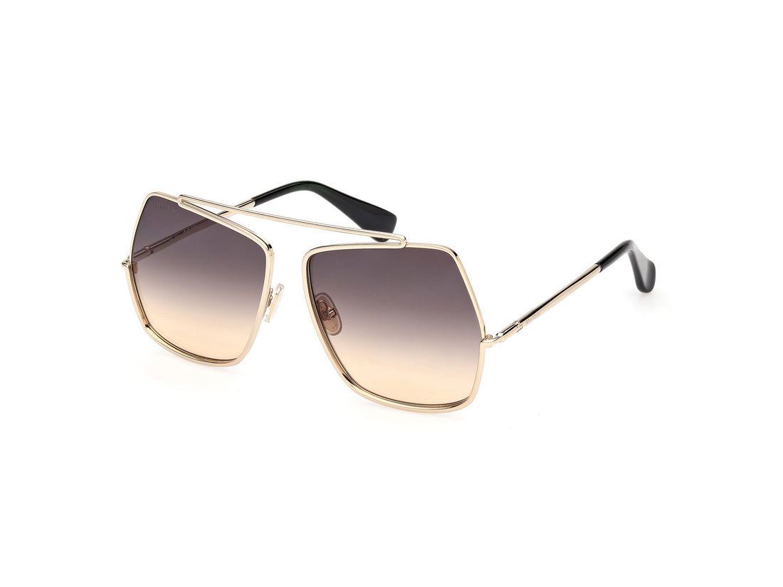 Gafas de sol maxmara mm0102 elsapetite 32b dorado pilot femenino talla 58mm - Vista principal
