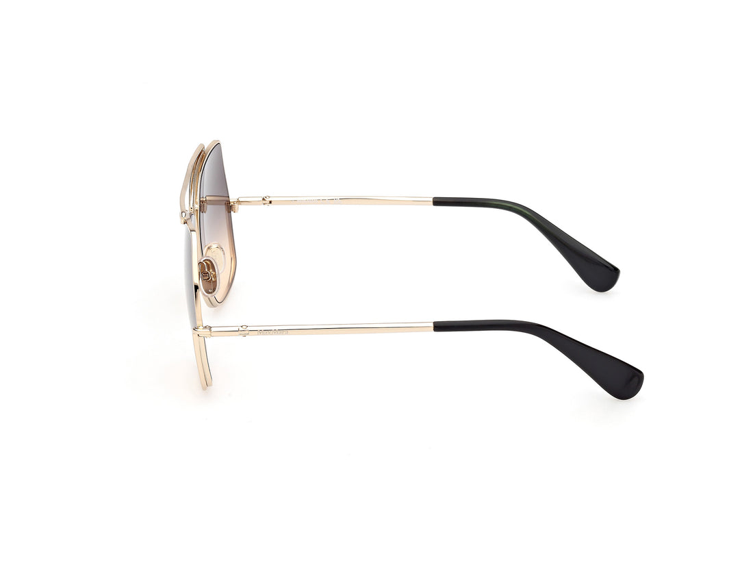 Gafas de sol maxmara mm0102 elsapetite 32b dorado pilot femenino talla 58mm - Vista de detalle