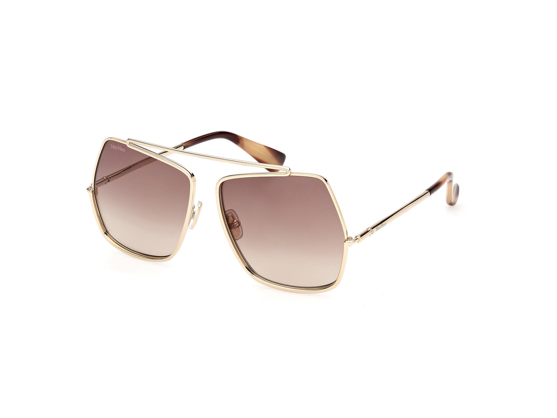 Gafas de sol maxmara mm0102 elsapetite 32f dorado pilot femenino talla 58mm - Vista principal