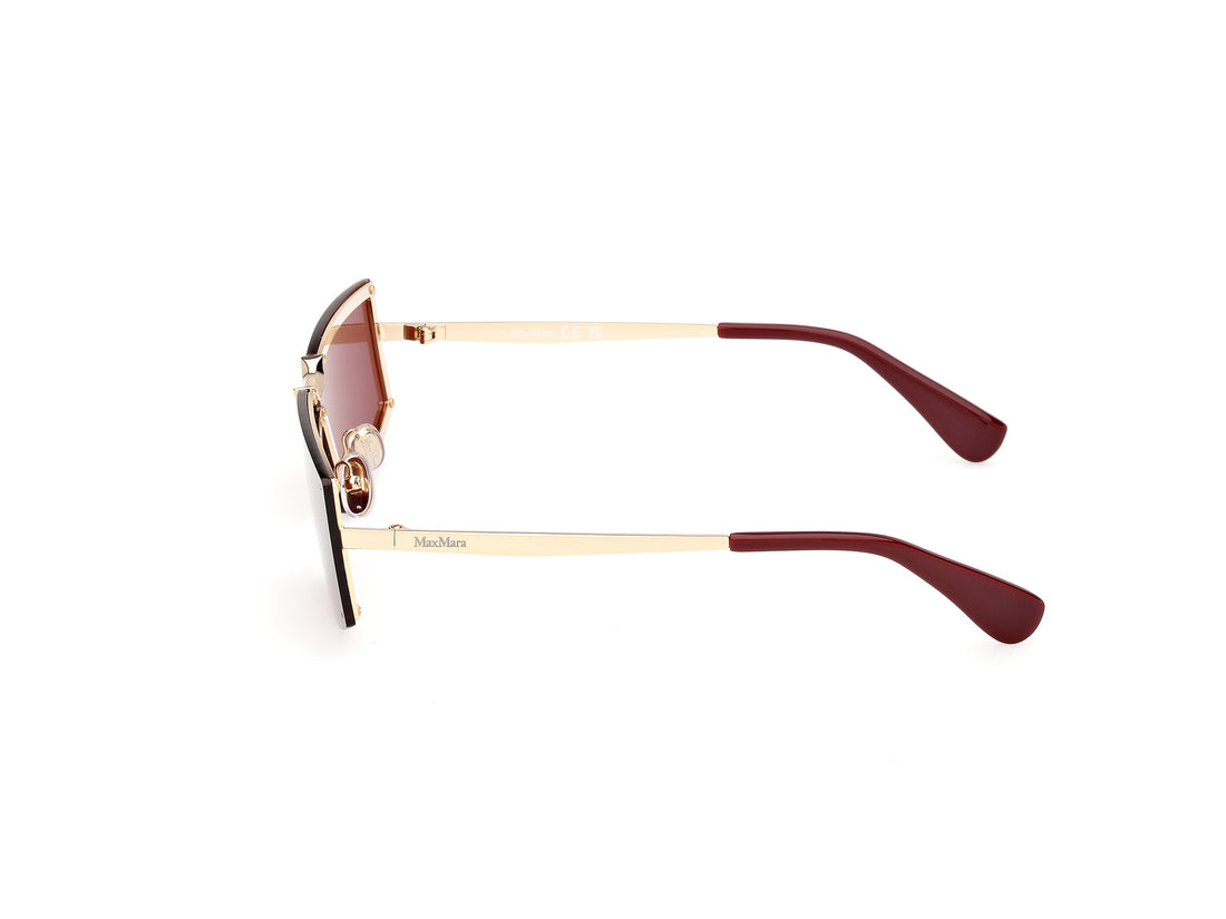 Gafas de sol maxmara mm0118 32s rectangular femenino talla 68mm - Vista de detalle