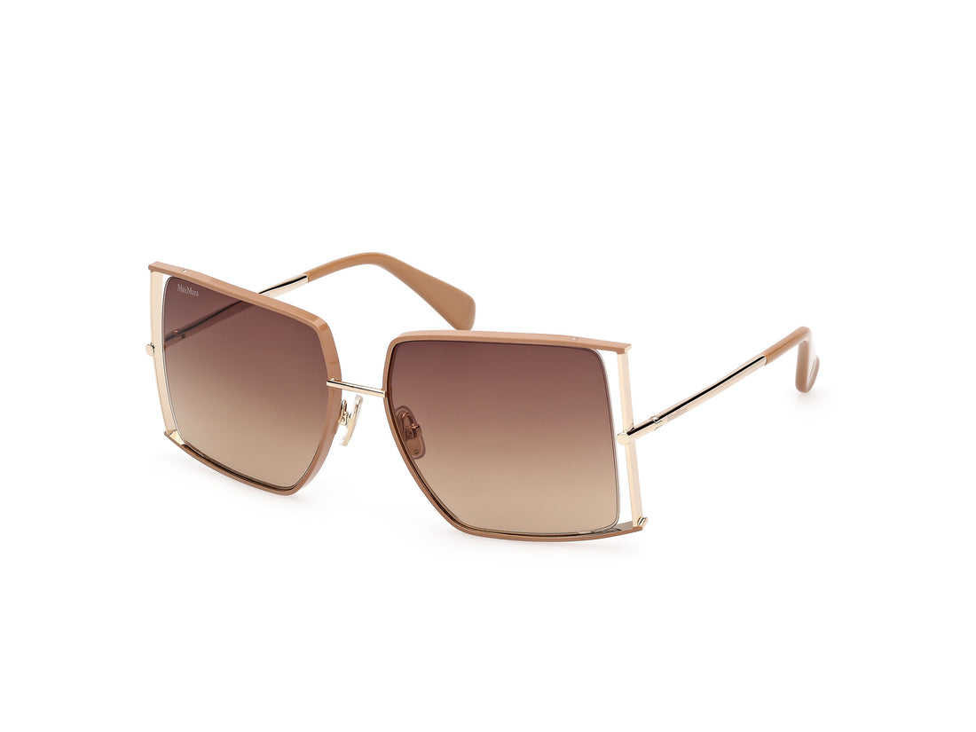 Sonnenbrillen maxmara mm0120 47f rectangular femenino größe 58mm - Hauptansicht