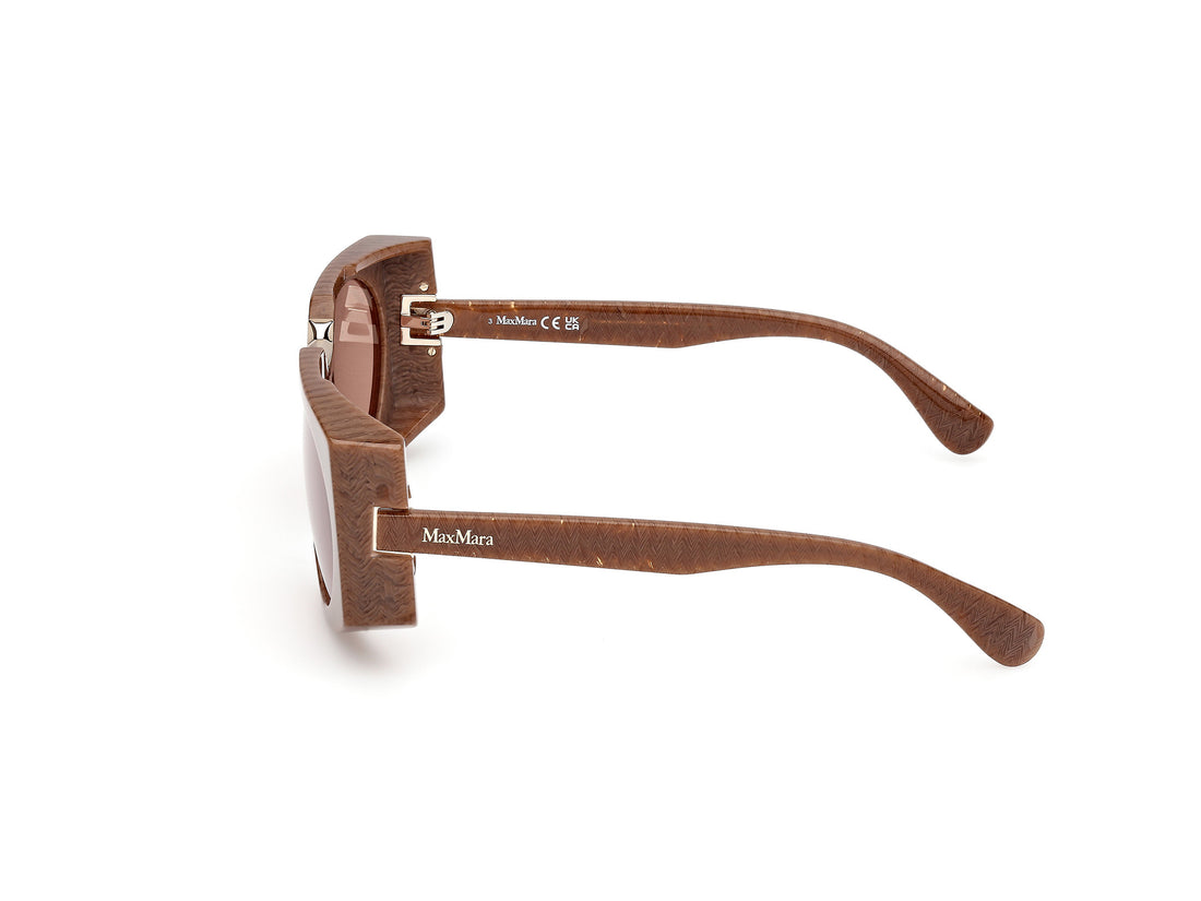 Gafas de sol maxmara mm0123 spark5 56e round femenino talla 59mm - Vista de detalle