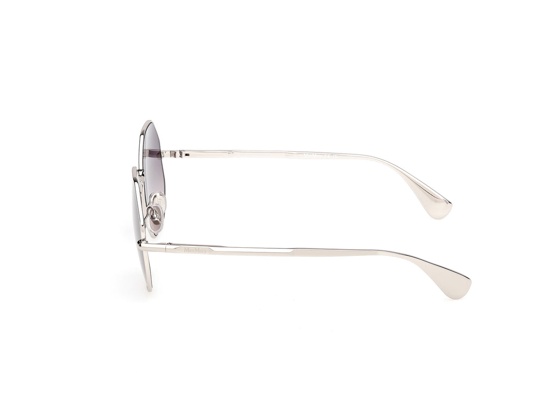 Gafas de sol maxmara mm0168 miller 14b plateado geometric femenino talla 57mm - Vista de detalle