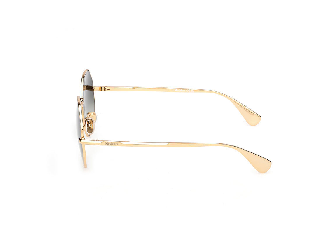 Gafas de sol maxmara mm0168 miller 30p dorado geometric femenino talla 57mm - Vista de detalle