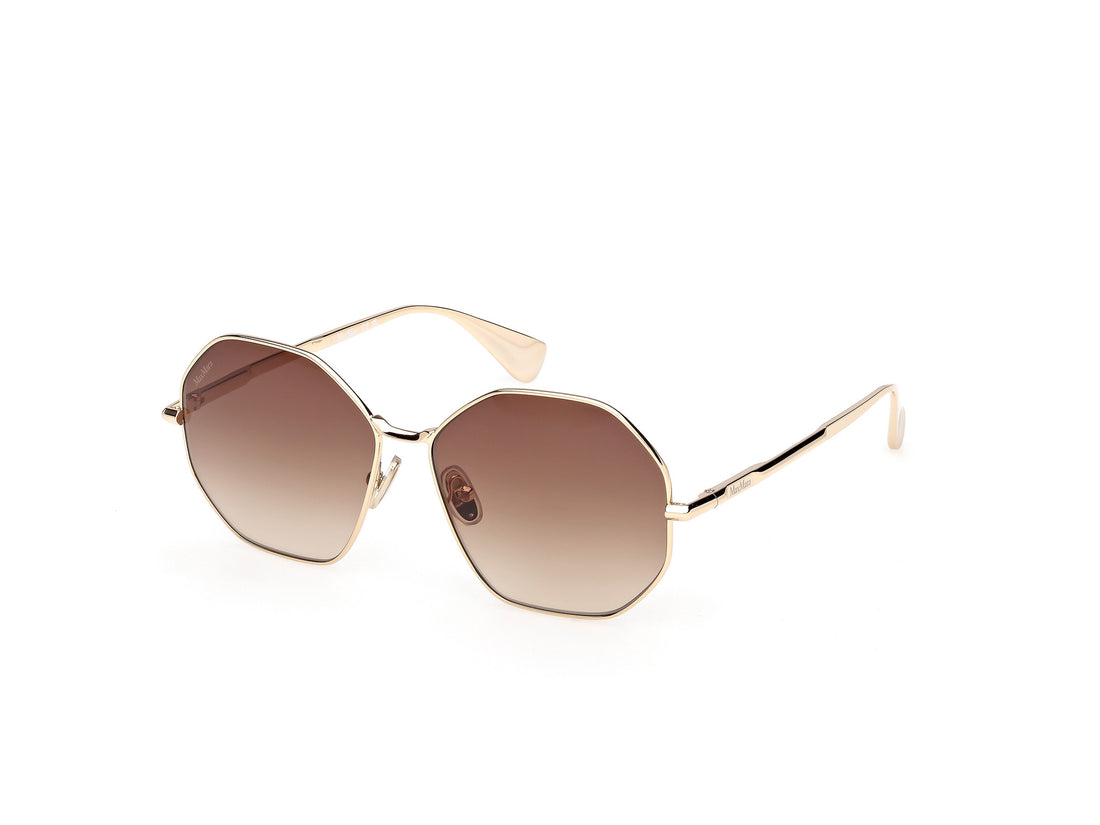 Gafas de sol maxmara mm0168 miller 32f dorado geometric femenino talla 57mm - Vista principal