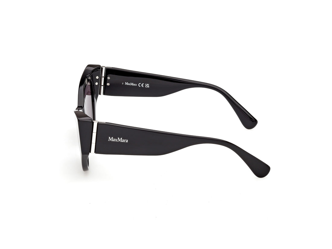 Gafas de sol maxmara mm0192 01a negro cat eye femenino talla 54mm - Vista de detalle