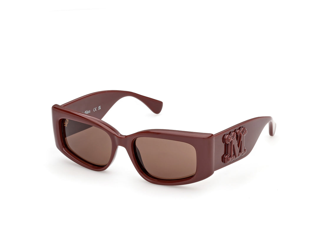 Lunettes de soleil maxmara mm0209 74e rosa geometric femenino taille 53mm - Vue principale