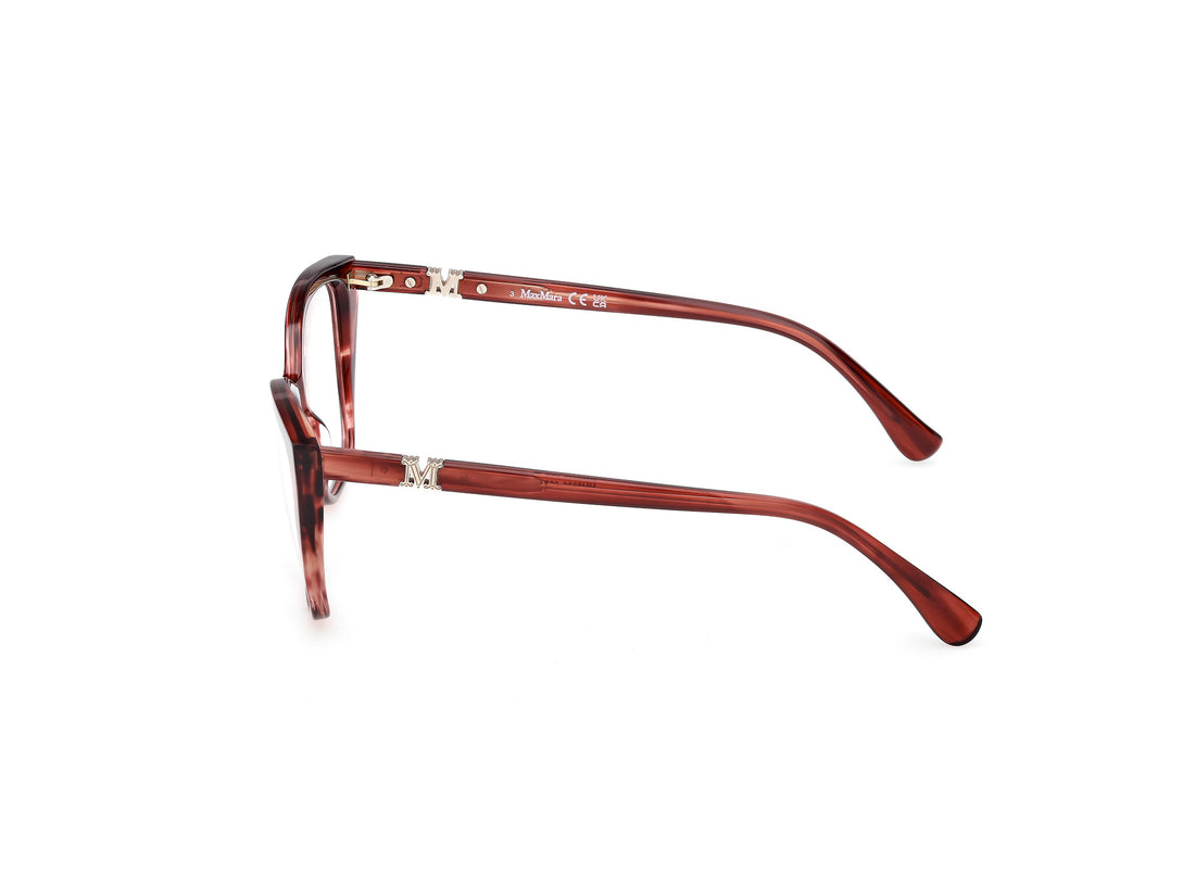 Brillen maxmara mm5036 068 rojo square femenino größe 54mm - Detailansicht