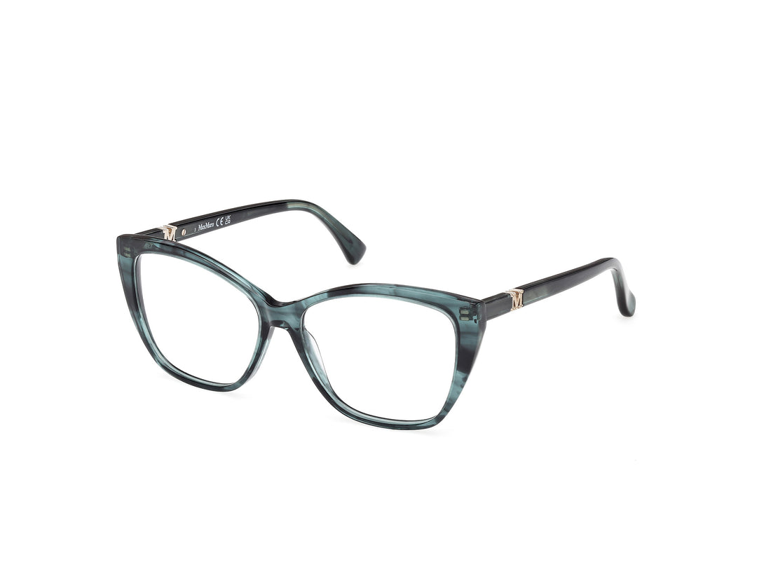 Brillen maxmara mm5036 98a verde square femenino größe 54mm - Hauptansicht