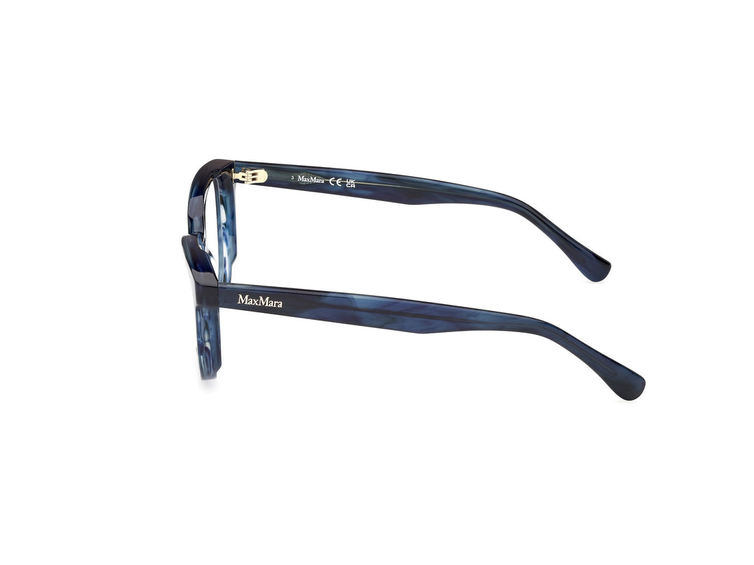 Brillen maxmara mm5143 092 azul round femenino größe 53mm - Detailansicht