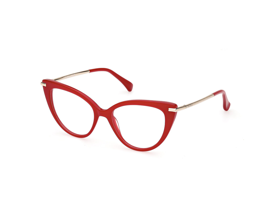 Prescription glasses maxmara mm5145 066 rojo cat eye femenino size 52mm - Main view