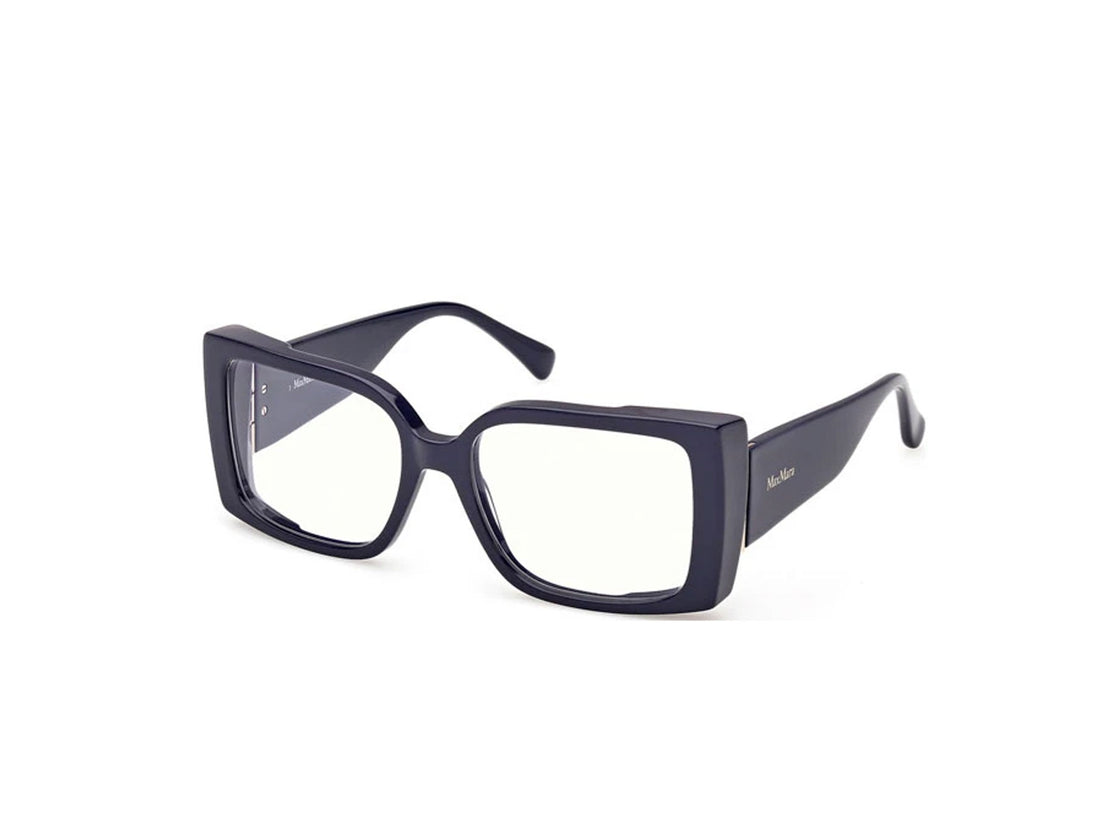 Prescription glasses maxmara mm5173-b 090 azul rectangular femenino size 55mm - Main view