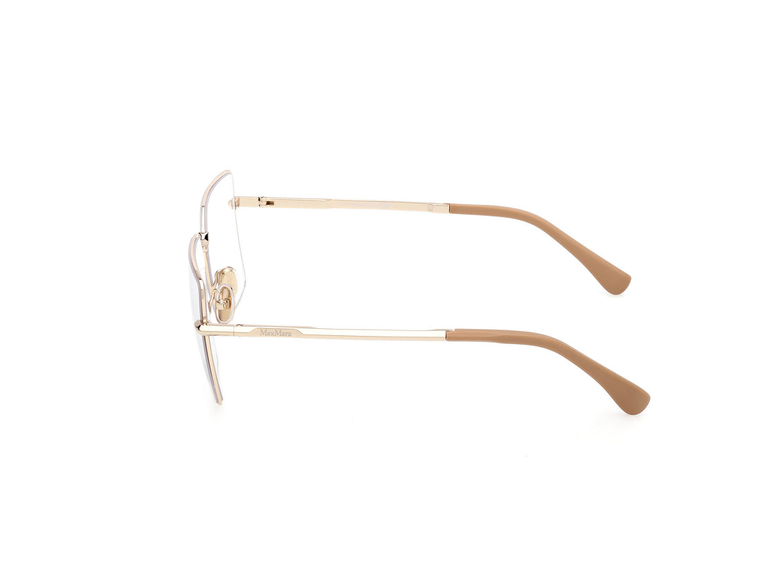 Brillen maxmara mm5177 032 dorado rectangular femenino größe 57mm - Detailansicht