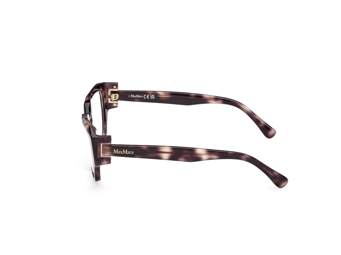 Brillen maxmara mm5182 052 havana round femenino größe 52mm - Detailansicht
