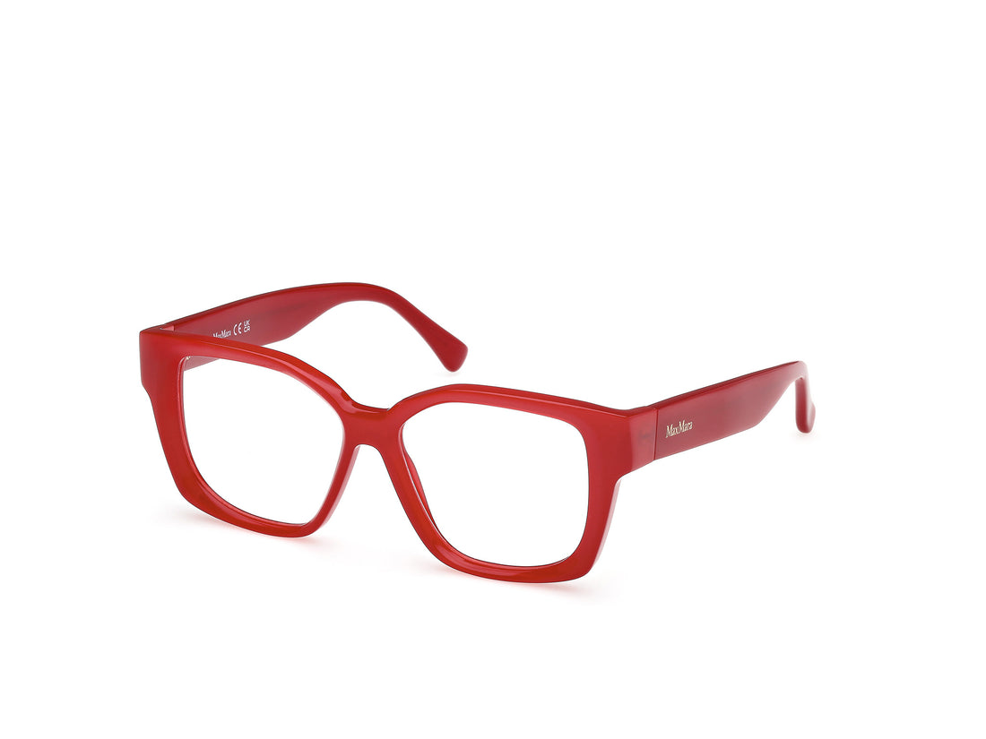 Prescription glasses maxmara mm5184 066 rojo geometric femenino size 52mm - Main view