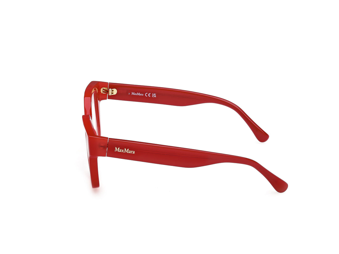 Prescription glasses maxmara mm5184 066 rojo geometric femenino size 52mm - Detailed view