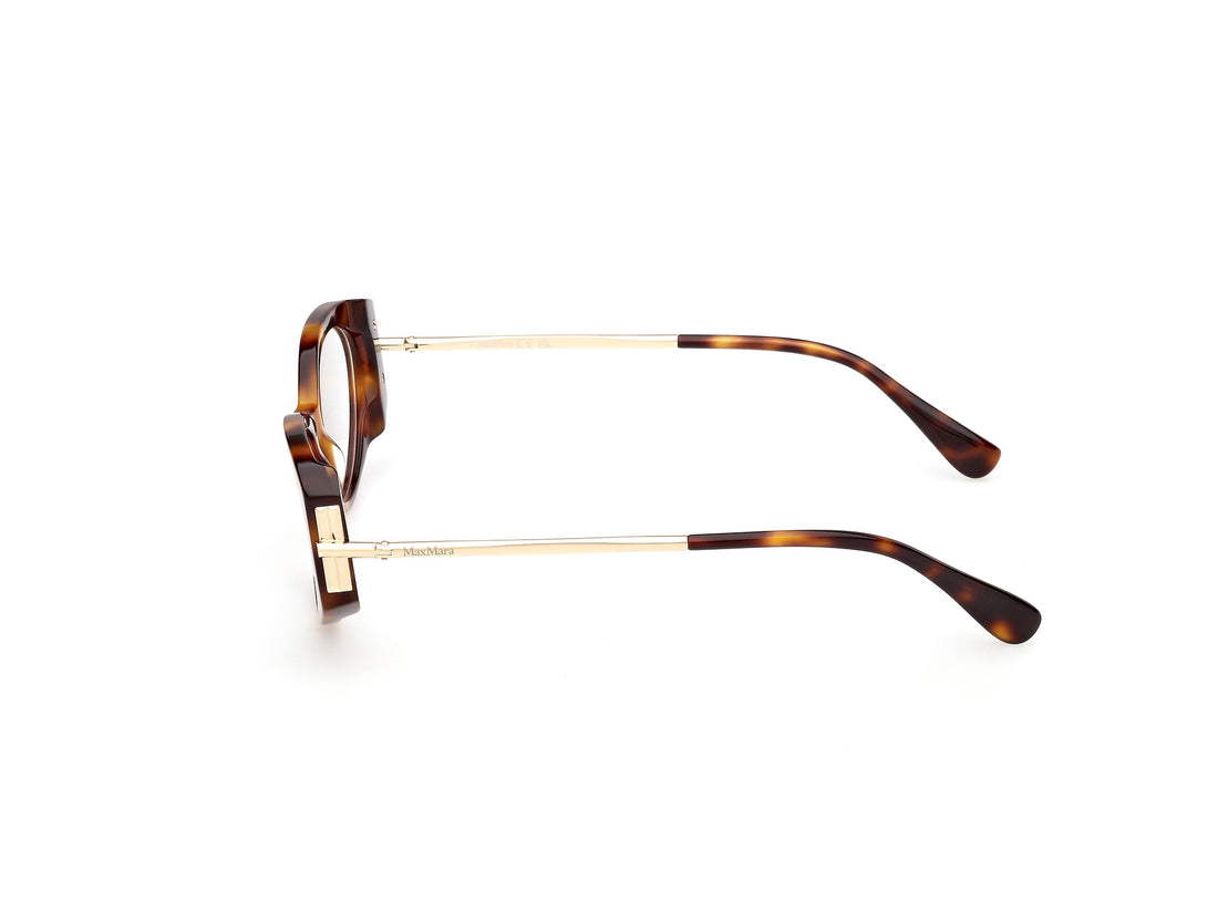 Brillen maxmara mm5204 052 havana oval femenino größe 52mm - Detailansicht