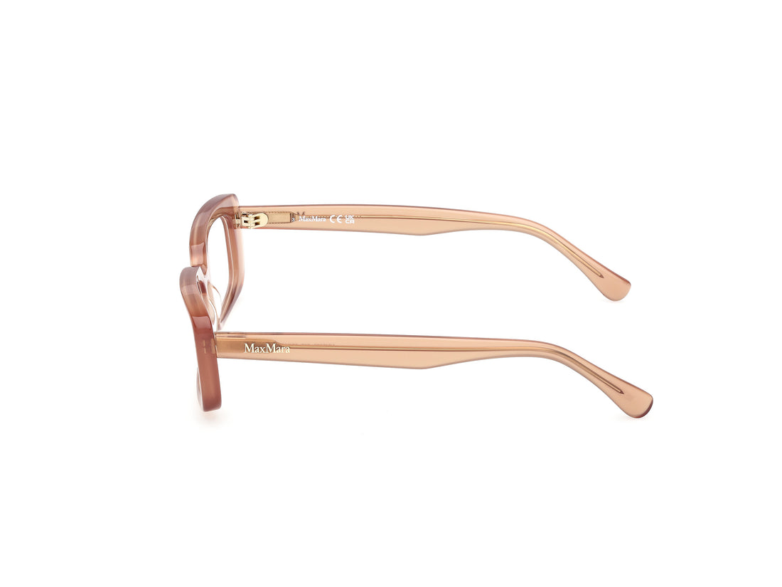 Brillen maxmara mm5209 045 marron rectangular femenino größe 52mm - Detailansicht