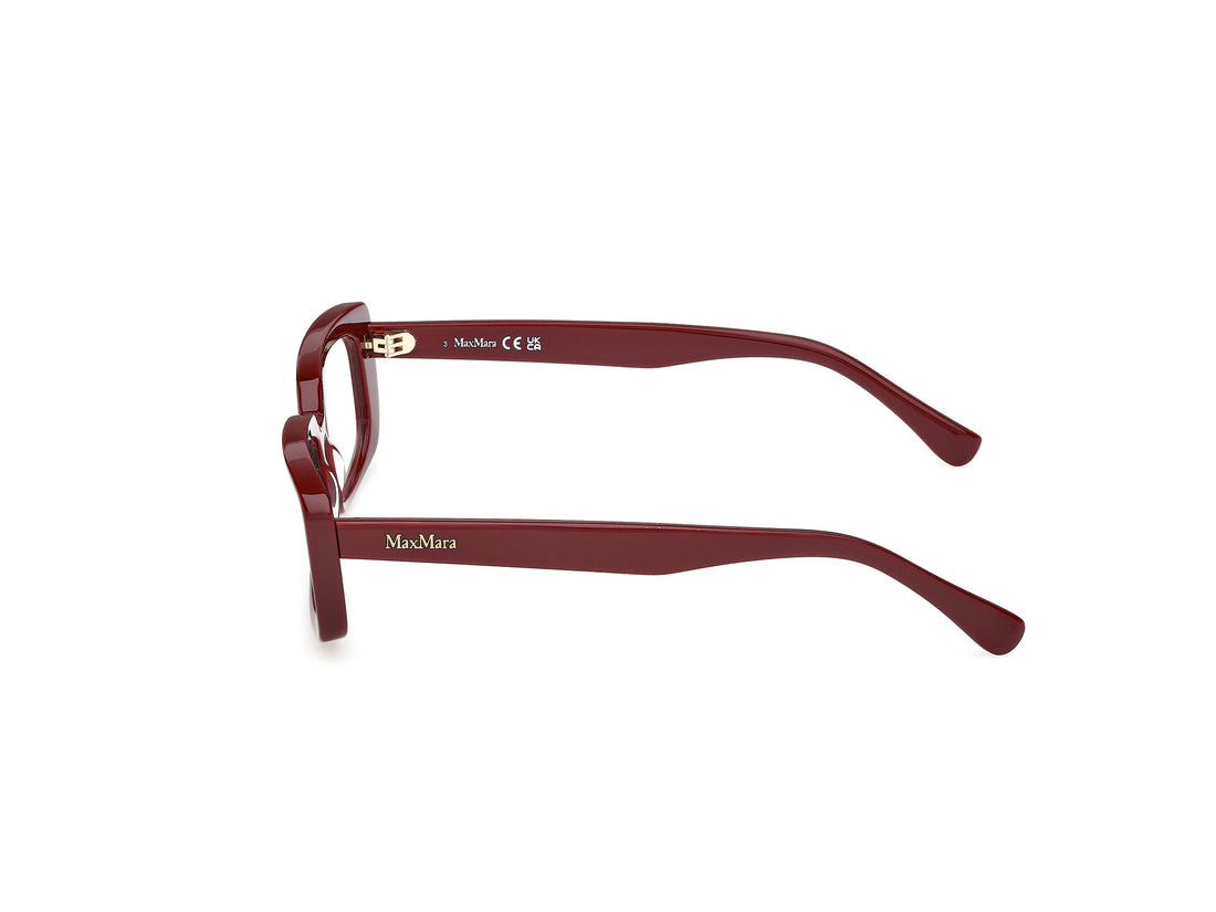 Brillen maxmara mm5209 069 burdeos rectangular femenino größe 52mm - Detailansicht