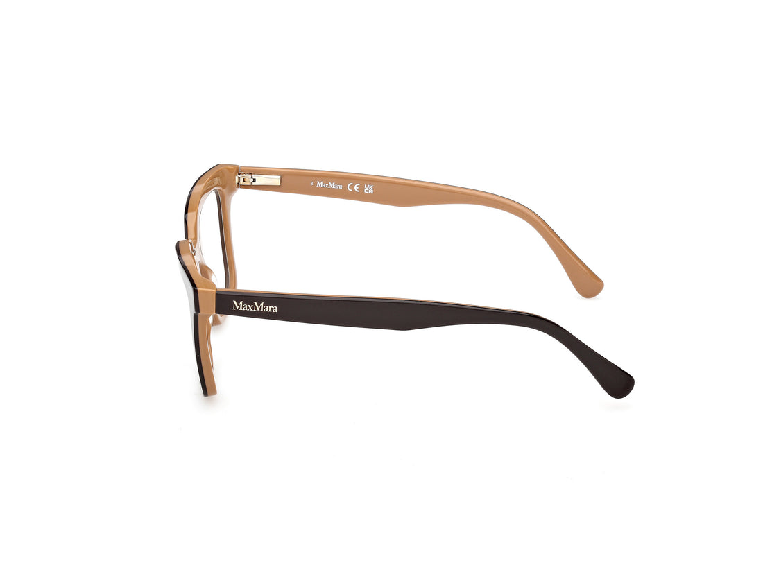 Brillen maxmara mm5213 050 marron cat eye femenino größe 52mm - Detailansicht