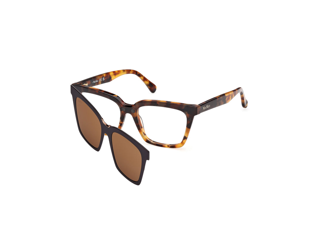 Brillen maxmara mm5213 052 havana cat eye femenino größe 52mm - Hauptansicht
