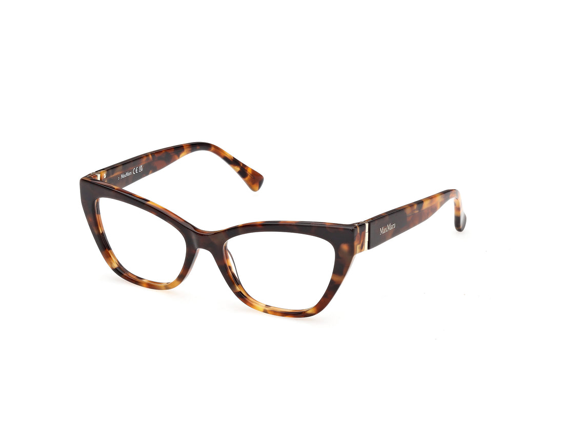 Prescription glasses maxmara mm5228 056 havana cat eye femenino size 53mm - Main view