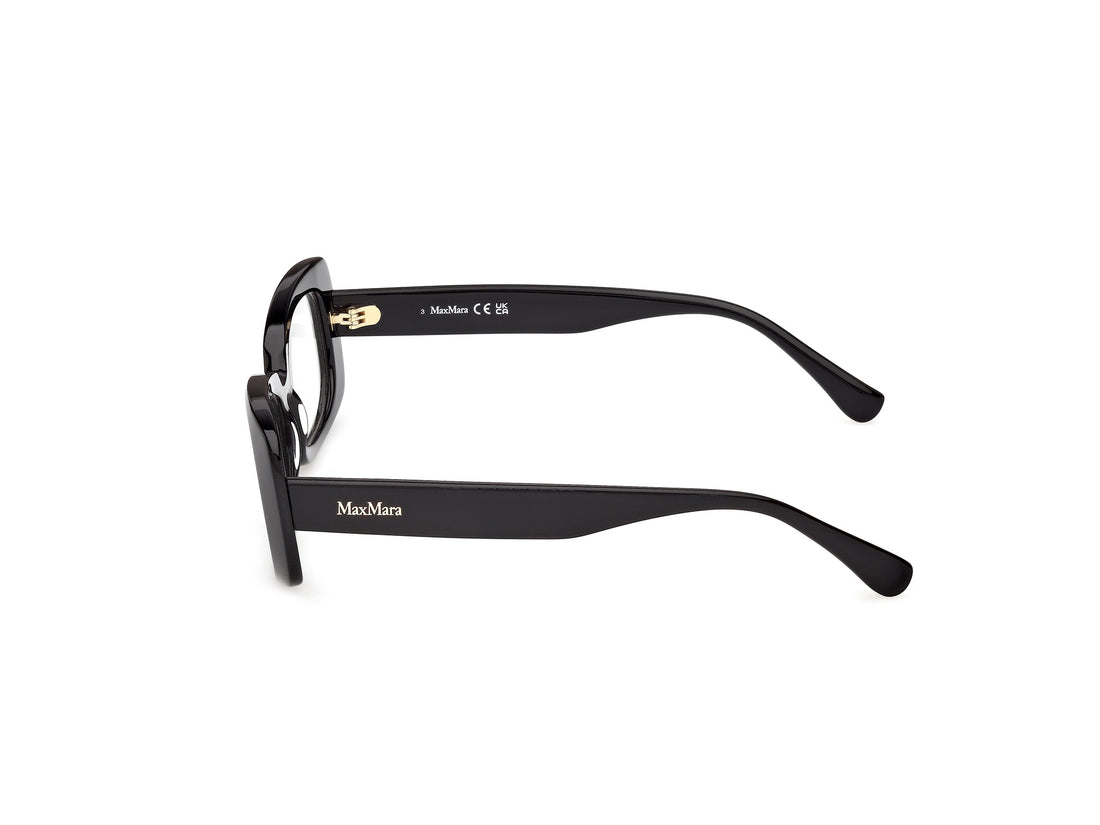 Prescription glasses maxmara mm5233 001 negro rectangular femenino size 53mm - Detailed view