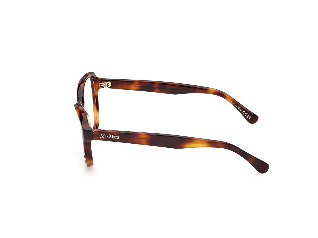 Brillen maxmara mm5249 052 havana round femenino größe 55mm - Detailansicht
