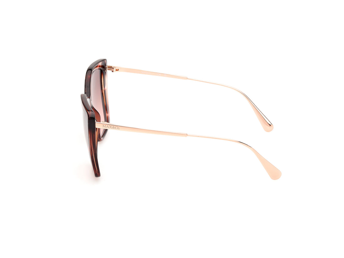 Occhiali da sole max &co mo0065 55f havana geometric femenino taglia 54mm - Vista dettagliata