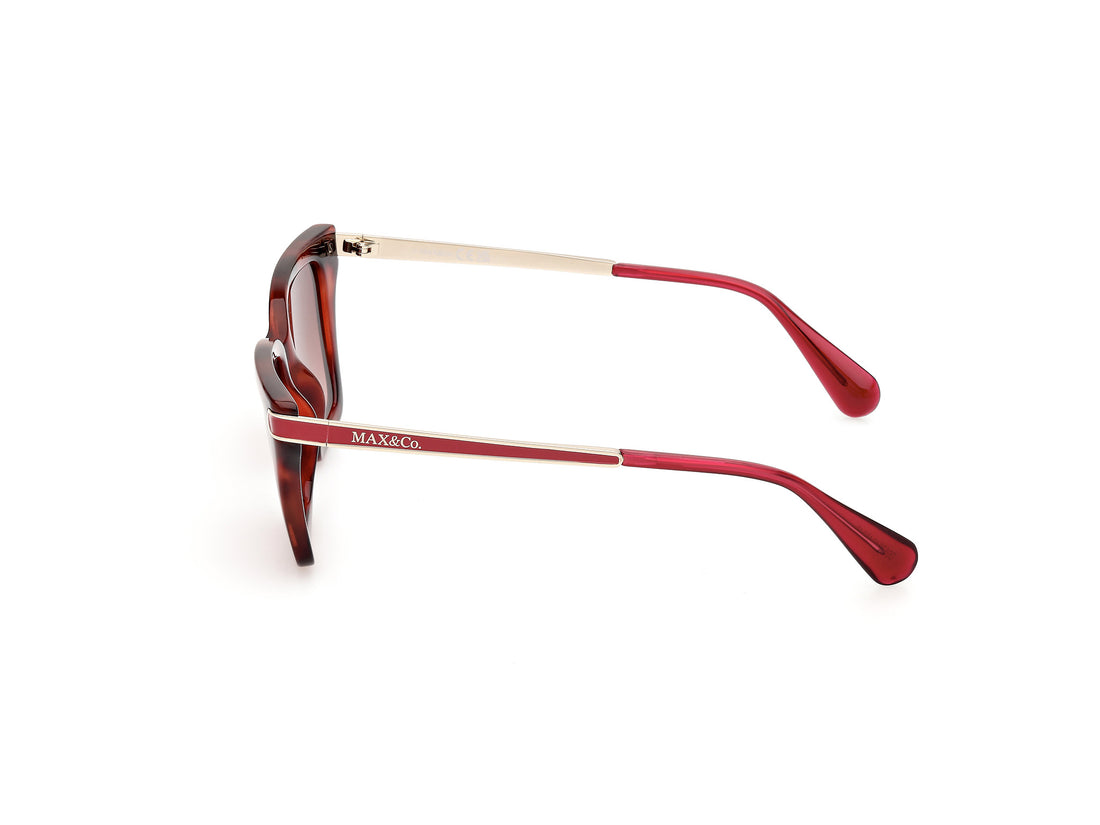 Occhiali da sole max &co mo0110 55f havana rectangular femenino taglia 50mm - Vista dettagliata