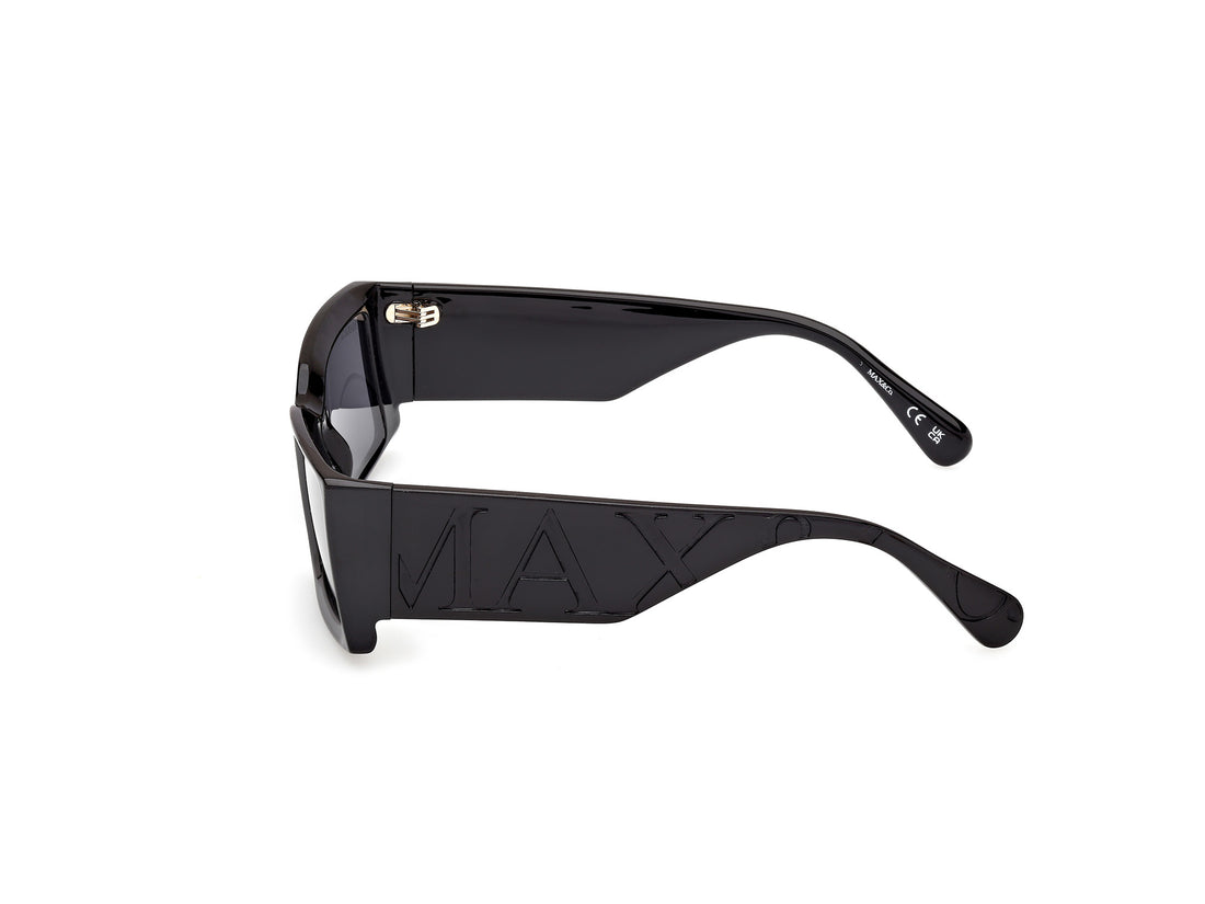 Solglasögon max &co mo0130 01a negro rectangular femenino storlek 54mm - Detaljvy