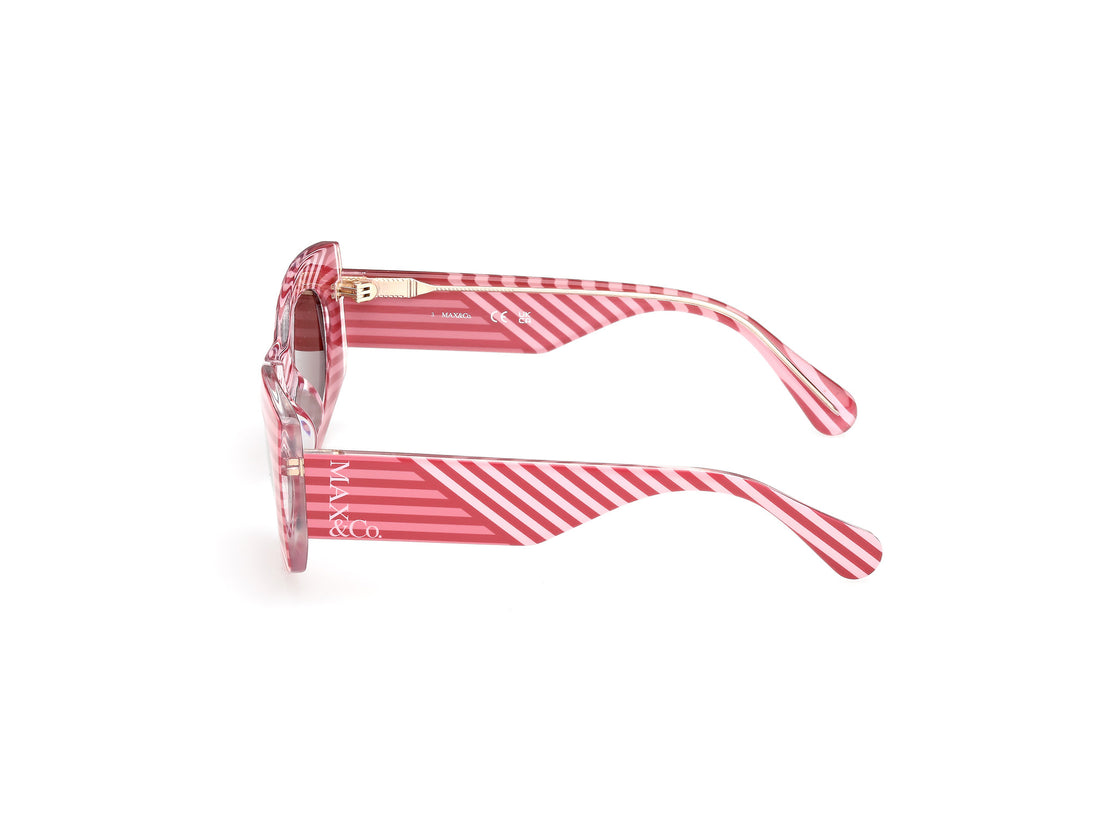 Lunettes de soleil max &co mo0131 74e rosa geometric femenino taille 49mm - Vue détaillée