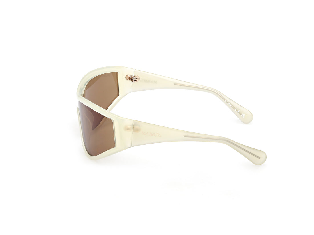 Lunettes de soleil max &co mo0137 39j amarillo shield femenino taille 0mm - Vue détaillée