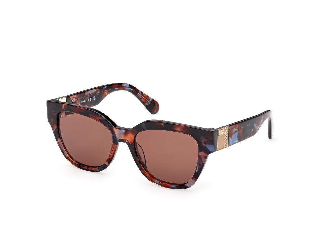 Lunettes de soleil max &co mo0138 54e havana rectangular femenino taille 52mm - Vue principale