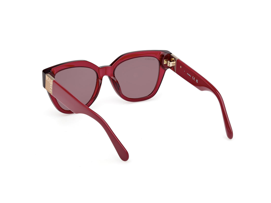 Lunettes de soleil max &co mo0138 69e burdeos rectangular femenino taille 52mm - Vue détaillée