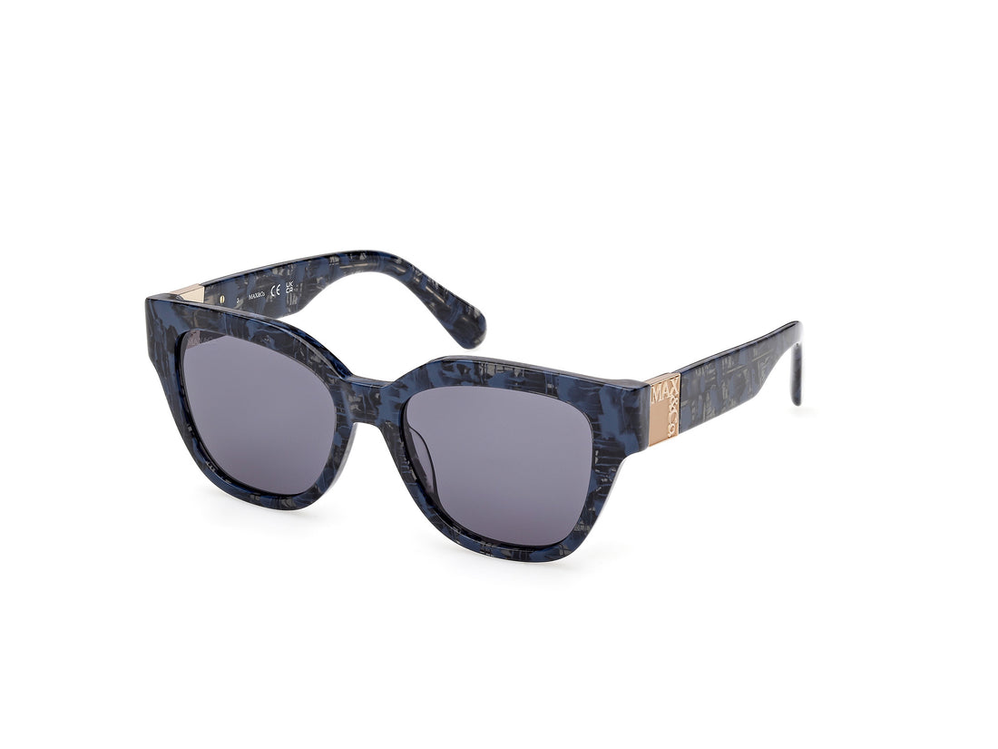 Lunettes de soleil max &co mo0138 92v azul rectangular femenino taille 52mm - Vue principale