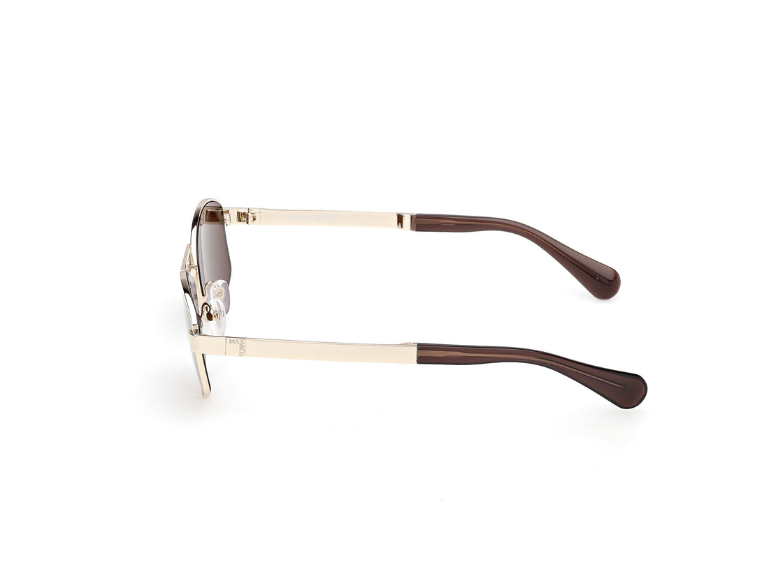 Lunettes de soleil max &co mo0139 32e dorado geometric femenino taille 55mm - Vue détaillée