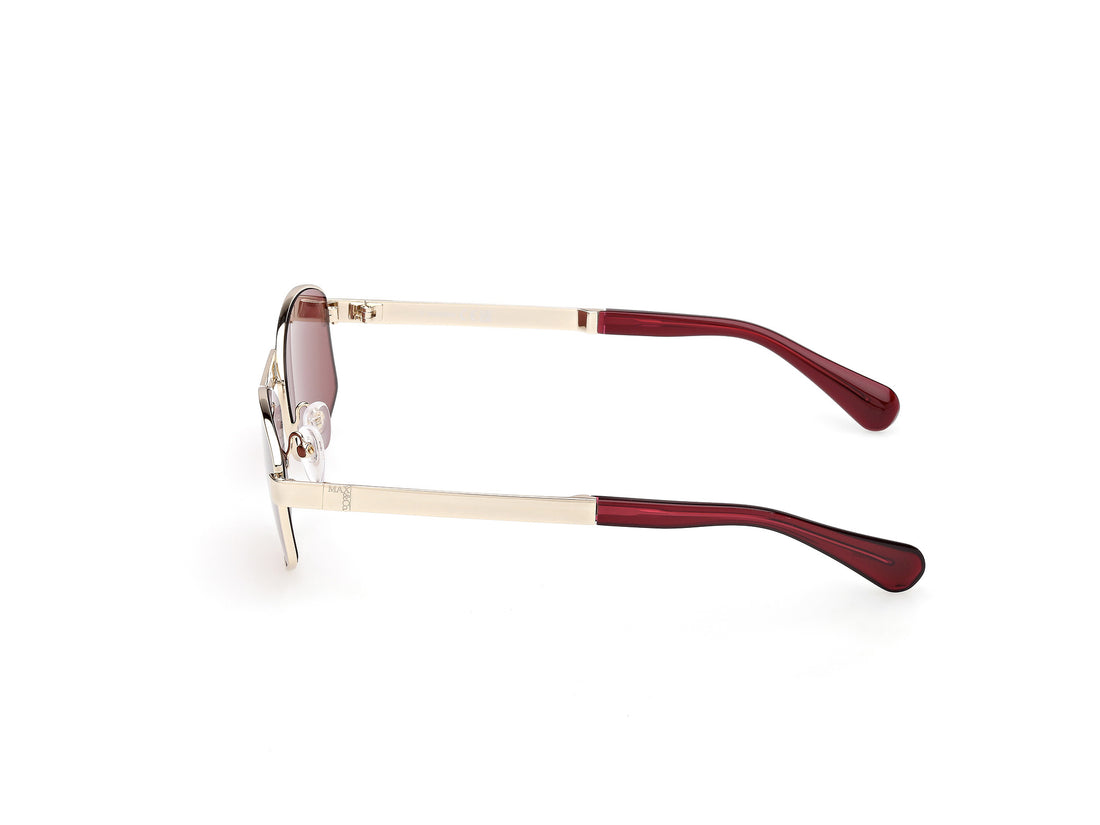 Lunettes de soleil max &co mo0139 32s dorado geometric femenino taille 55mm - Vue détaillée