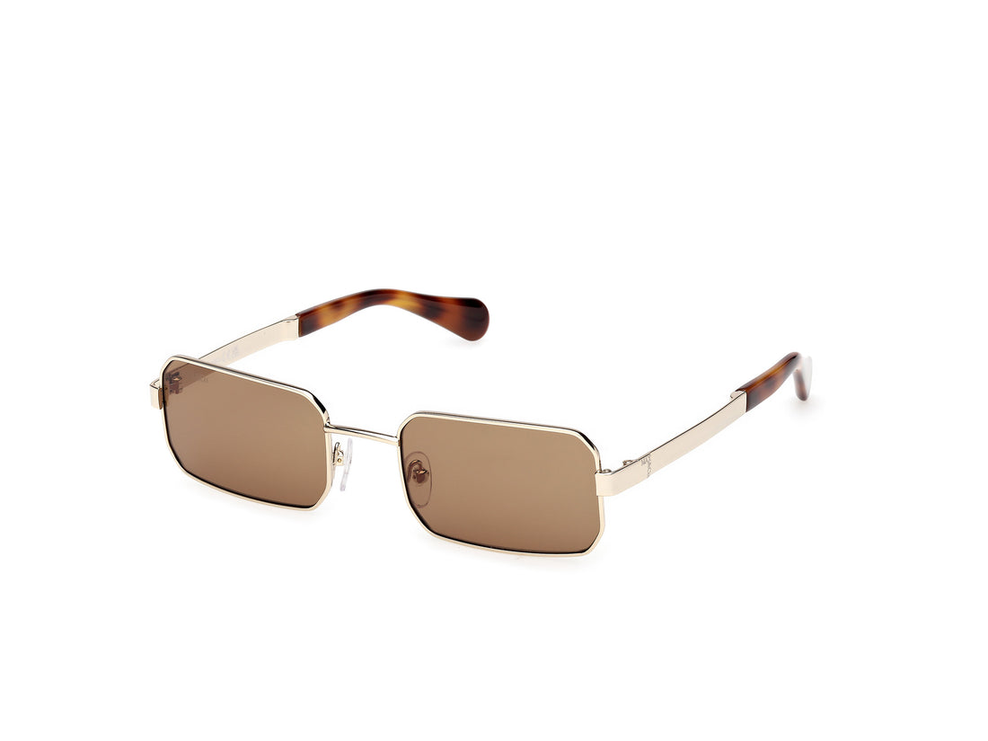 Lunettes de soleil max &co mo0140 32j dorado rectangular femenino taille 53mm - Vue principale