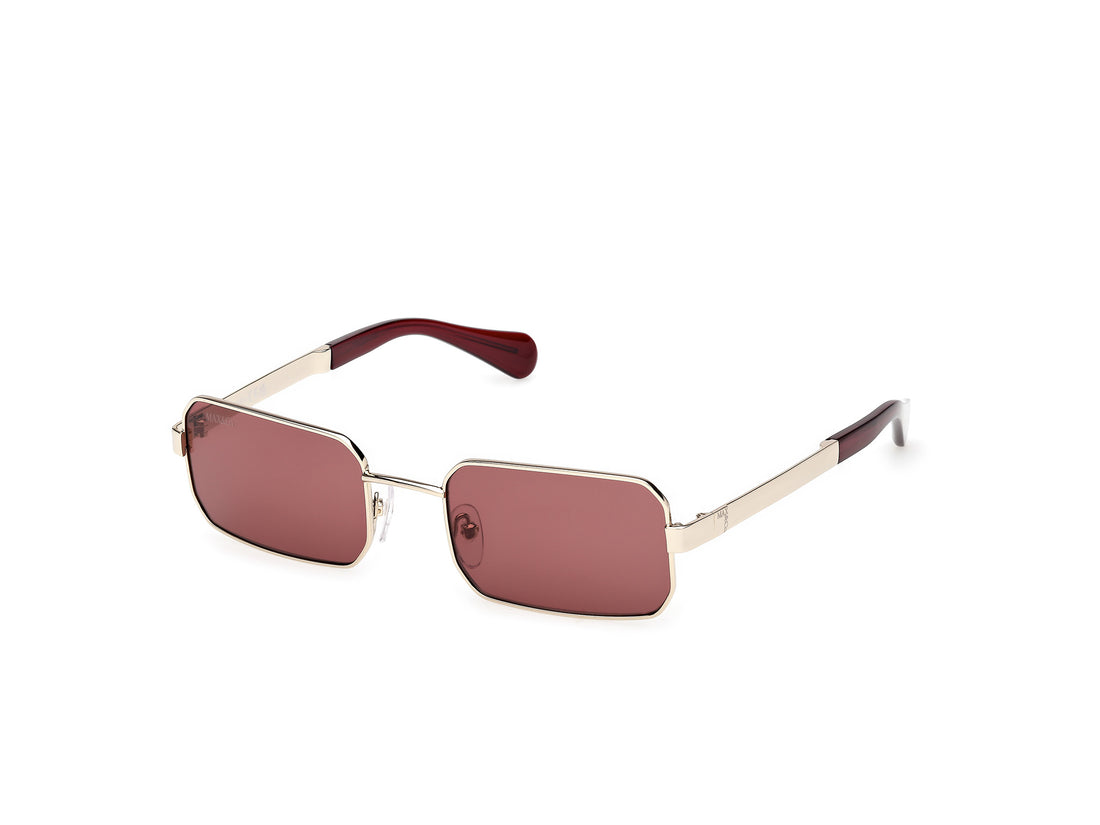 Lunettes de soleil max &co mo0140 32s dorado rectangular femenino taille 53mm - Vue principale