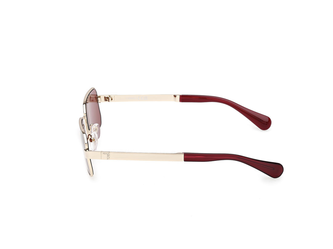 Lunettes de soleil max &co mo0140 32s dorado rectangular femenino taille 53mm - Vue détaillée