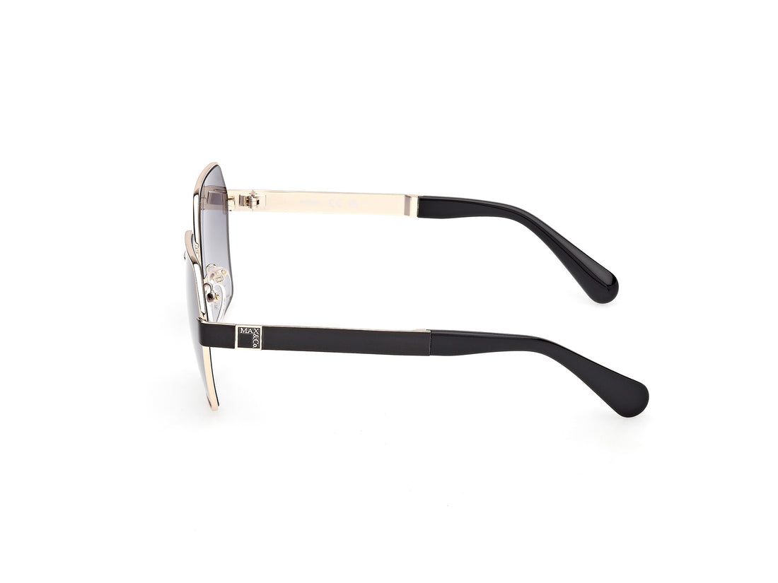 Lunettes de soleil max &co mo0141 32b dorado geometric femenino taille 59mm - Vue détaillée